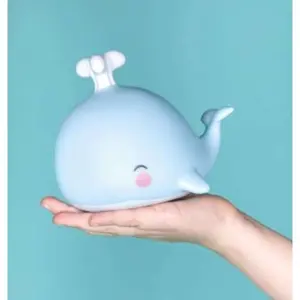 Μικρή νυχτερινή λυχνία A Little Lovely Company Baleine image-1