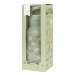 Thermosflasche A Little Lovely Company Fleurs Vertes image-1