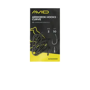 Barbless hooks Avid armorok curve (x10) image-0
