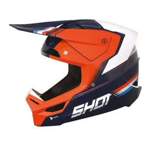 Motocross-hjelm Shot Race Gear Race Tracer image-1