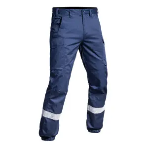 Elasticated bottom cargo trousers A10 Equipment Sécu-One Hv-Tape image-1
