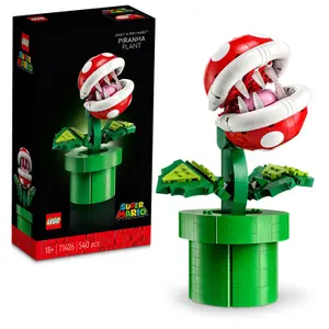 Παιχνίδι κατασκευής φυτό πειρατή Mario Lego image-1