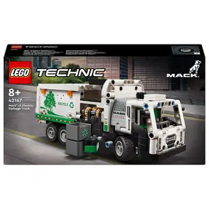 Baukasten Müllwagen Elektro Technic Mack Lego image-4