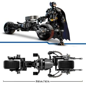 Batman building set with motorcycle Lego image-1