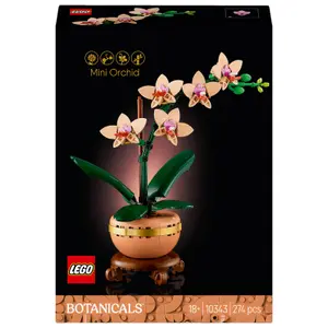 Juego de construcción orquídea miniatura botánica Lego image-4