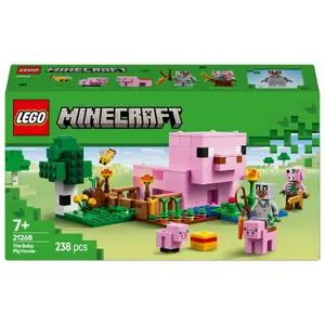 Παιχνίδι κατασκευής σπιτιού γουρουνιού minecr Lego image-2