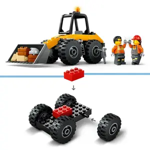 Set di costruzione escavatore giallo city Lego image-0