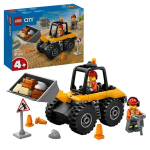 Set di costruzione escavatore giallo city Lego image-2