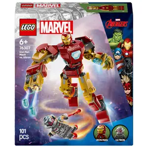 Παιχνίδι κατασκευής ρομπότ vs Ultron Ironman Lego image-2
