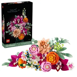 Jeux de construction joli bouq fleurs roses botanic Lego image-1