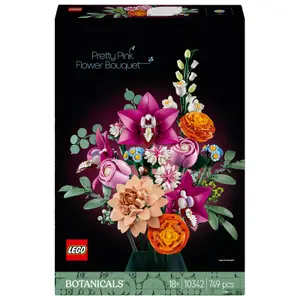 Jeux de construction joli bouq fleurs roses botanic Lego image-3