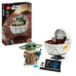 Klocki konstrukcyjne grogu i jego wózek Lego Swars