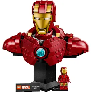 Conjuntos de edificios Lego Buste MK4 Iron Man image-1