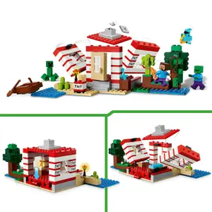 Το σπίτι από ΤΝΤ στη ζούγκλα του Minecraft Lego image-0