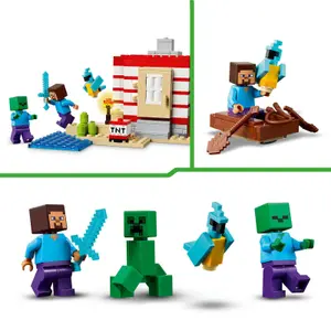Το σπίτι από ΤΝΤ στη ζούγκλα του Minecraft Lego image-2