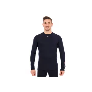 Maillot col rond manches longues Mizuno Breath Thermo Mid Weight image-1