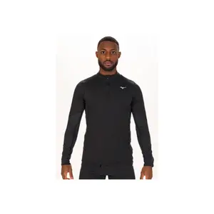 Long-sleeved half-zip jersey Mizuno Breath Thermo Merino Wool image-1