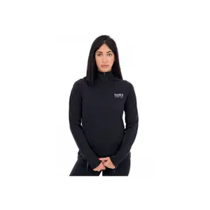 Damska koszulka z długim rękawem i zamkiem błyskawicznym Mizuno Breath Thermo Merino Wool image-1