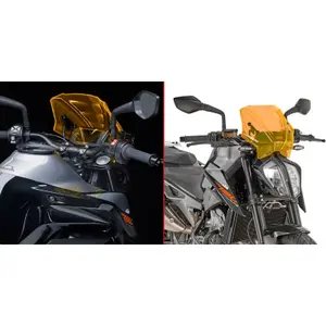 Bulle Motorrad Givi Orange Ktm Duke 790 (18 À 19) image-0