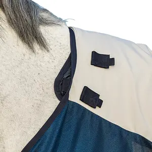 Couverture anti-mouches pour cheval Horseware Rambo Series Turnout image-3