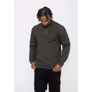 Camisola de sweatshirt com gola alta grossa Aarhon Paris Uni image-1