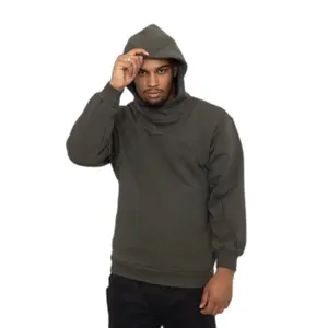 Oversized plain thick hoodie Aarhon Paris 2 Blocks image-0