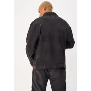 Corduroy zip-up jacket Aarhon Paris Uni image-2