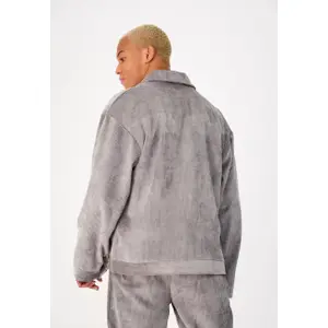 Corduroy zip-up jacket Aarhon Paris Uni image-1