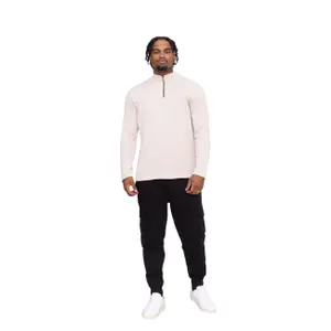 Pullover de malha com gola zippada Aarhon Paris image-0