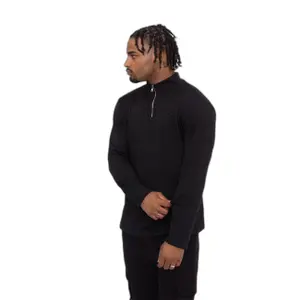 Pullover de malha com gola zippada Aarhon Paris image-0