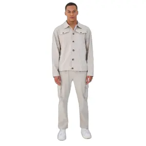 Ensemble veste à boutons et pantalon cargo Aarhon Paris image-0