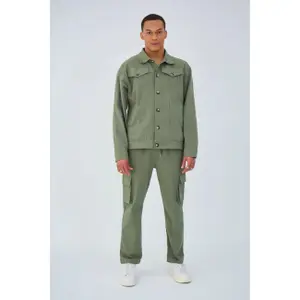 Conjunto de casaco com botões e calças Aarhon Paris image-1