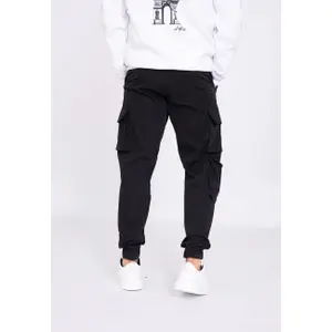 Pantalon cargo triple poche Aarhon Paris image-1