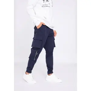 Calças de jogging cargo com três bolsos e zip. Aarhon Paris image-2
