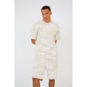 T-shirt oversized estampado Aarhon Paris Forrest image-1