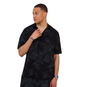 Camisa oversized estampada Aarhon Paris Toile de Jouy image-0