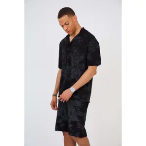 Camisa oversized estampada Aarhon Paris Toile de Jouy image-2