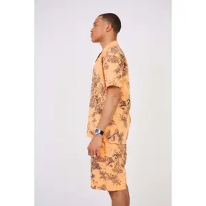 Camisa oversized estampada Aarhon Paris Toile de Jouy image-2