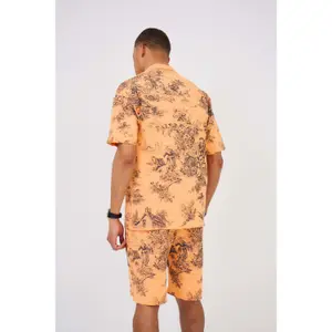 Camisa oversized estampada Aarhon Paris Toile de Jouy image-1