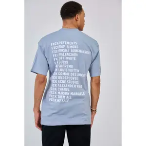 T-shirt estampada Aarhon Paris FXCK image-1