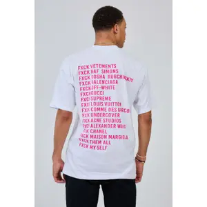 T-shirt estampada Aarhon Paris FXCK image-1