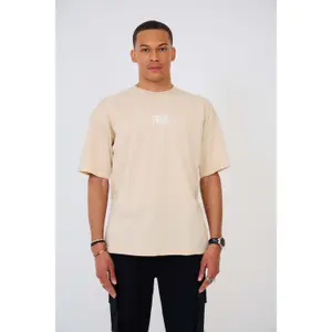T-shirt oversize bordado Aarhon Paris True image-1