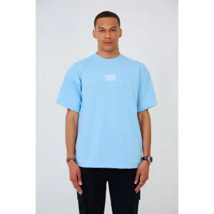 T-shirt oversize bordado Aarhon Paris True image-1