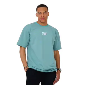 T-shirt oversize bordado Aarhon Paris True image-0