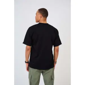 T-shirt oversize brodé Aarhon Paris Half Heart image-2