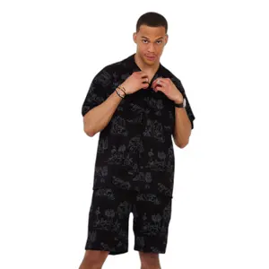 Camisa oversized estampada Aarhon Paris Forrest image-0