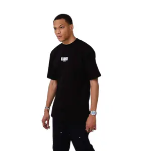 T-shirt oversized estampado Aarhon Paris Faded image-0