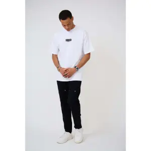 T-shirt oversized estampado Aarhon Paris Faded image-1