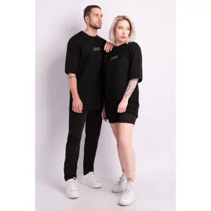 T-shirt oversized estampado Aarhon Paris Moon image-1