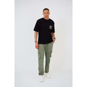 T-shirt oversized estampado Aarhon Paris Palm Paradise image-0